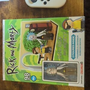 Evil Rick & Morty building blocks